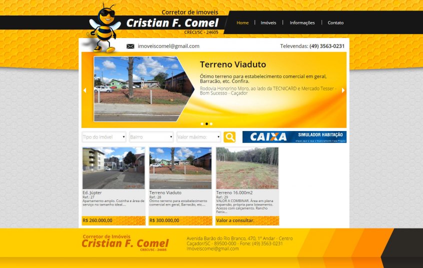 Cristian Comel - Home Page