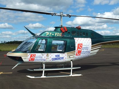Adesivamento de Helicóptero Santa Catarina