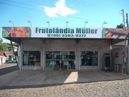 Fachada Frutolândia Müller
