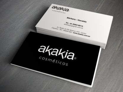 Cartão de Visita Akakia