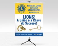 Banner Lions Clube