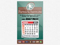 Calendário Farmácia Santelmo Barão