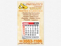 Calendário Pastelito's 2013