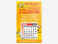 Calendário Pastelito's 2012