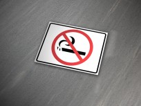 Placa Proibido Fumar